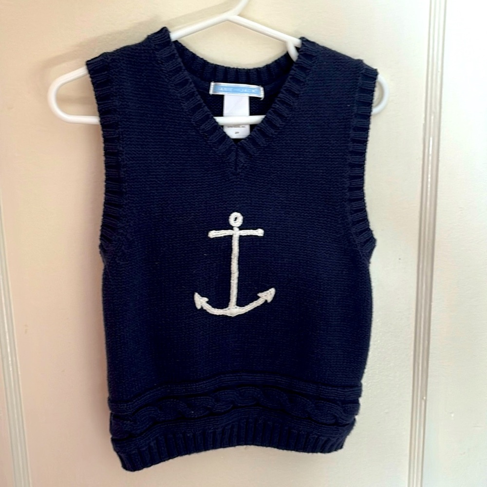 Jamie and Jack sweater vest